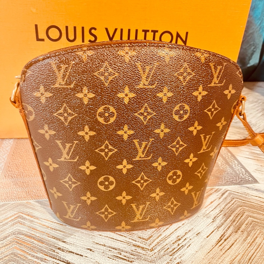 Louis Vuitton Brown Monogram Shoulder Bag